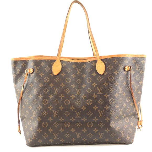 Neverfull Neo Gm Tote Monogram Canvas Shoulder Bag - Picture 2 of 8